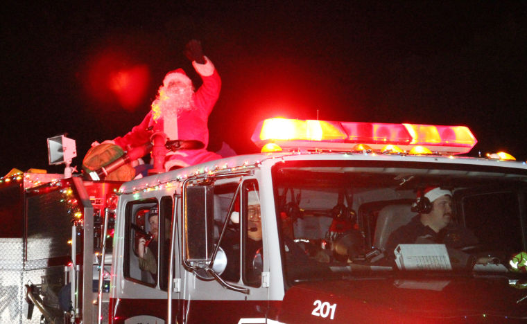 Santa Tour in Heights